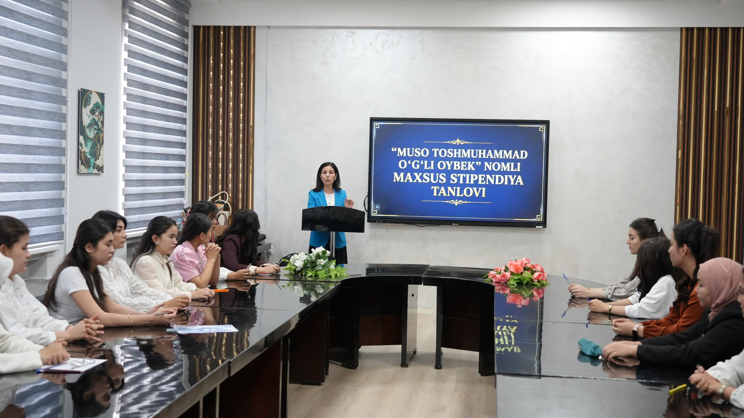 “MUSO TOSHMUHAMMAD OʻGʻLI OYBEK” NOMLI MAXSUS STIPENDIYA TANLOVINING SARALASH BOSQICHI O‘TKAZILDI