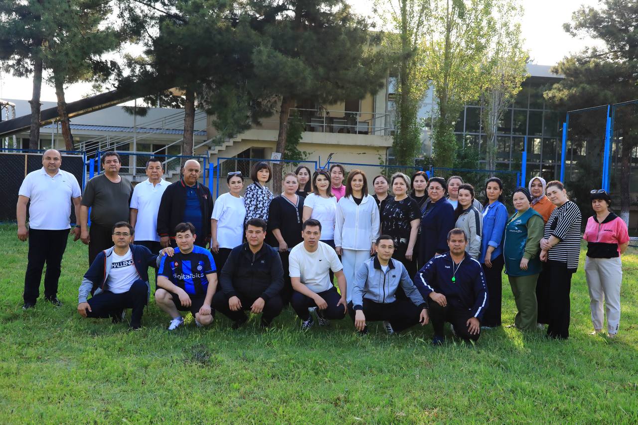 INSTITUTDA TONGI BADANTARBIYA MASHG'ULOTLARI BO’lIB O’TDI