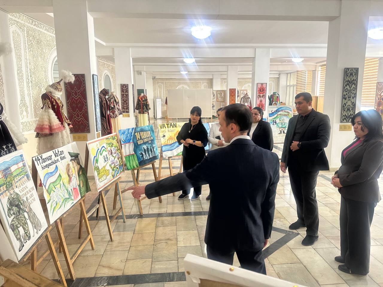 VATAN HIMOYACHILARI KUNI MUNOSABATI BILAN MA’NAVIY-MA’RIFIY TADBIRLAR DAVOM ETMOQDA