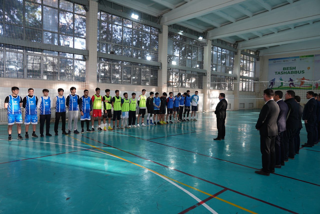 OLIYGOHLAR O’RTASIDA SPORT MUSOBAQASI TASHKIL ETILDI