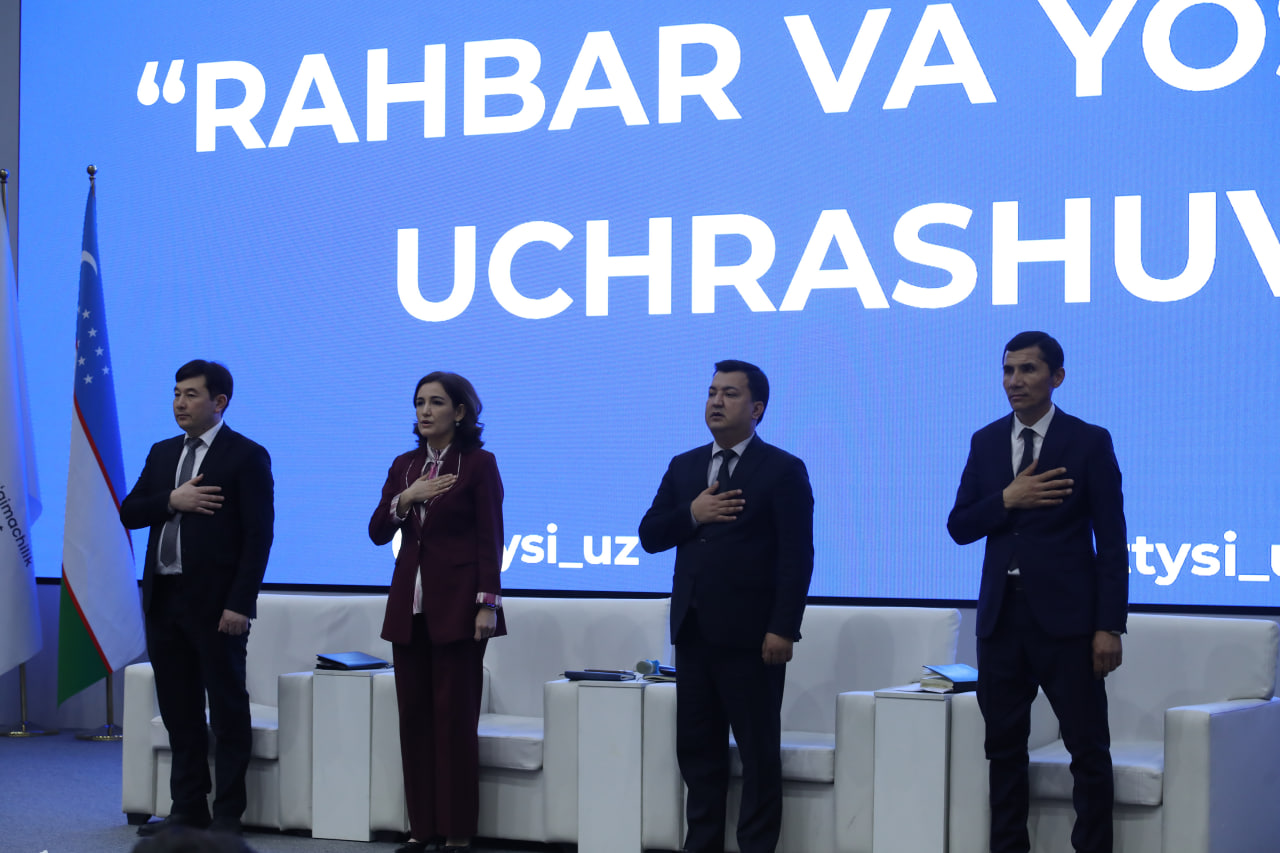 “RAHBAR VA YOSHLAR UCHRASHUVI” O‘TKAZILDI
