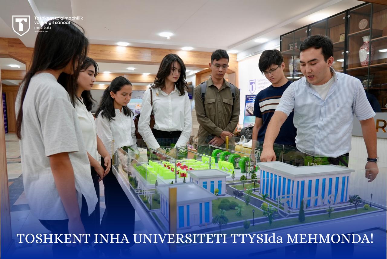 TOSHKENT INHA UNIVERSITETI TTYSIda MEHMONDA!