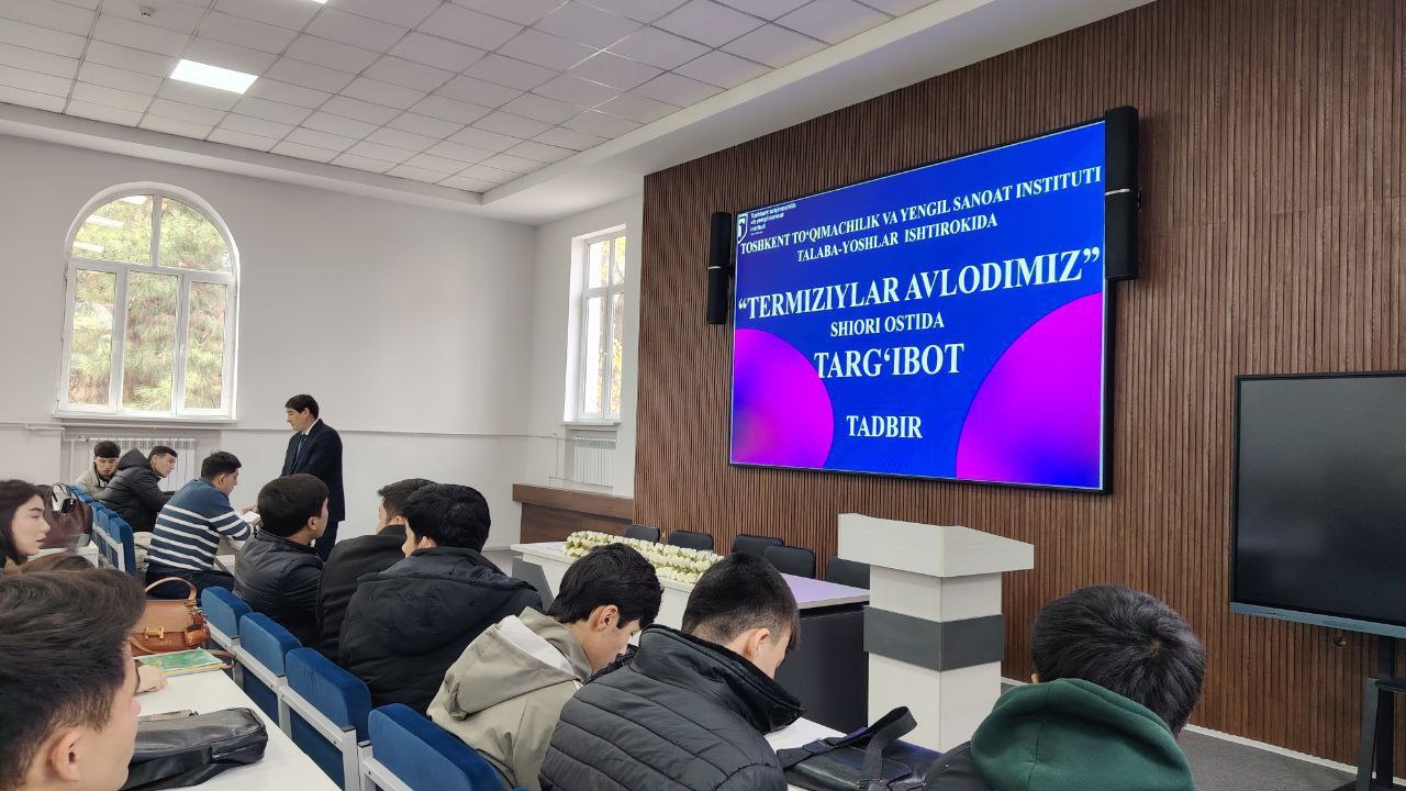 “TERMIZIYLAR AVLODIMIZ” SHIORI OSTIDA MA’NAVIY-MA’RIFIY TADBIRLAR O‘TKAZILDI