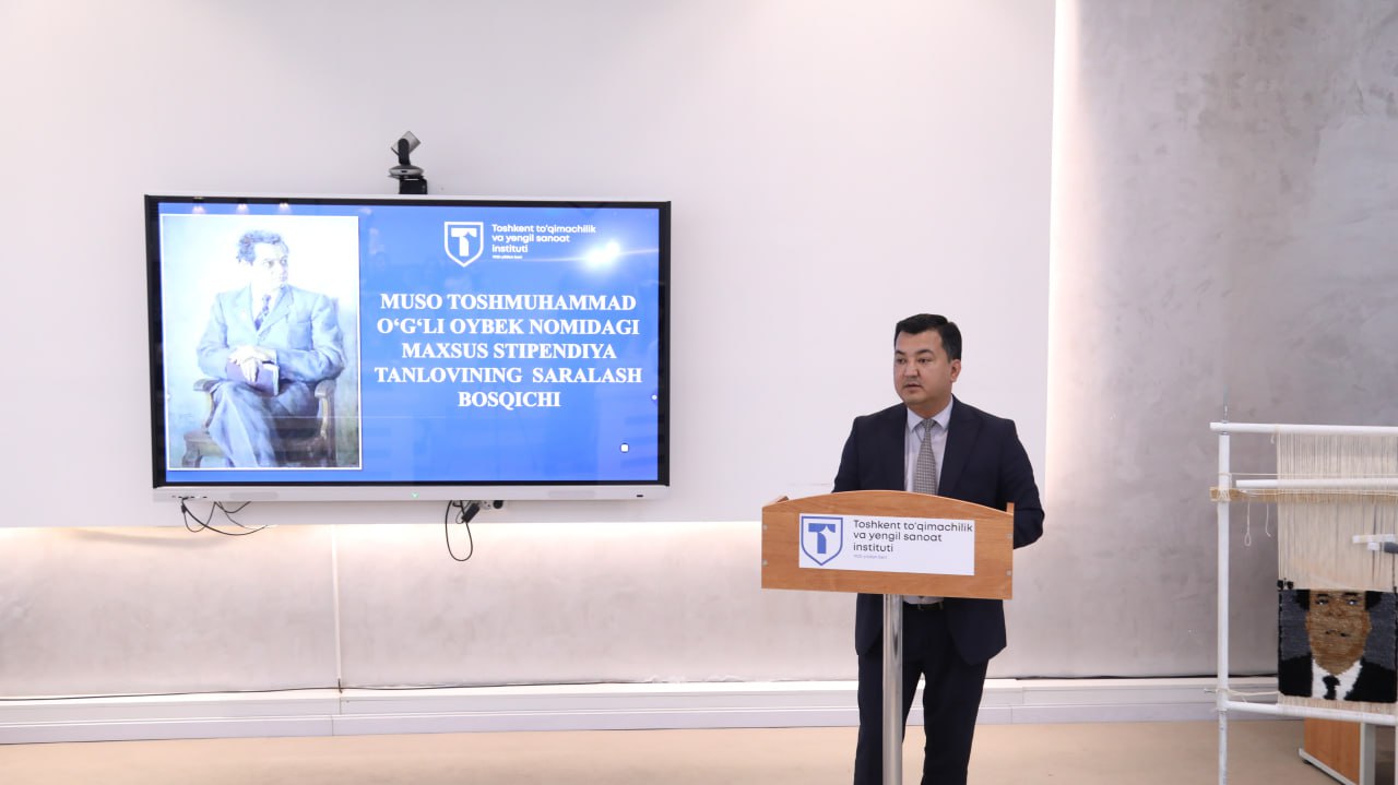 Oybek nomidagi maxsus stipendiya tanlovining saralash bosqichi yakunlandi