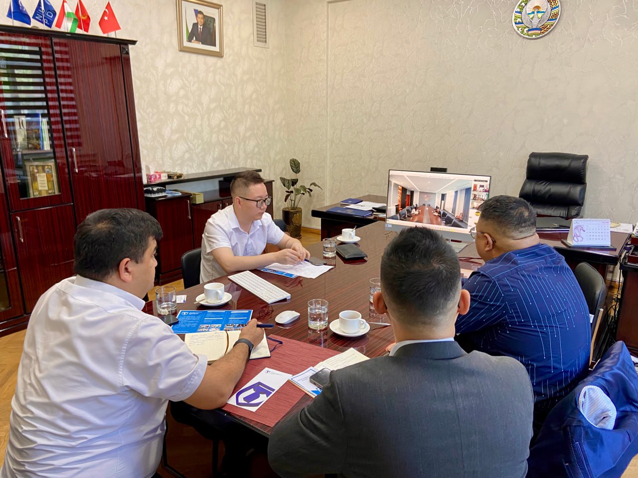 Xitoyning Jiaxing universiteti bilan onlayn uchrashuv bo‘lib o‘tdi