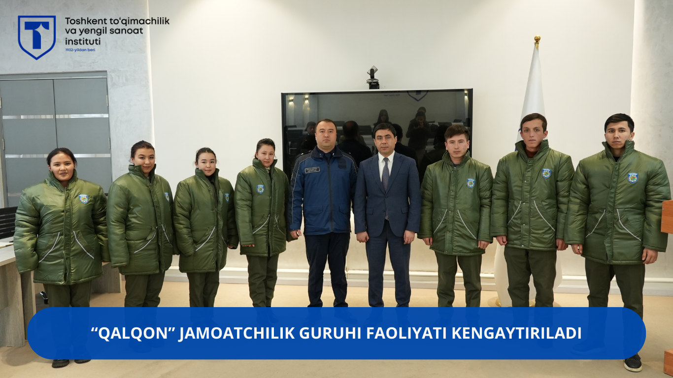 “QALQON” JAMOATCHILIK GURUHI FAOLIYATI KENGAYTIRILADI