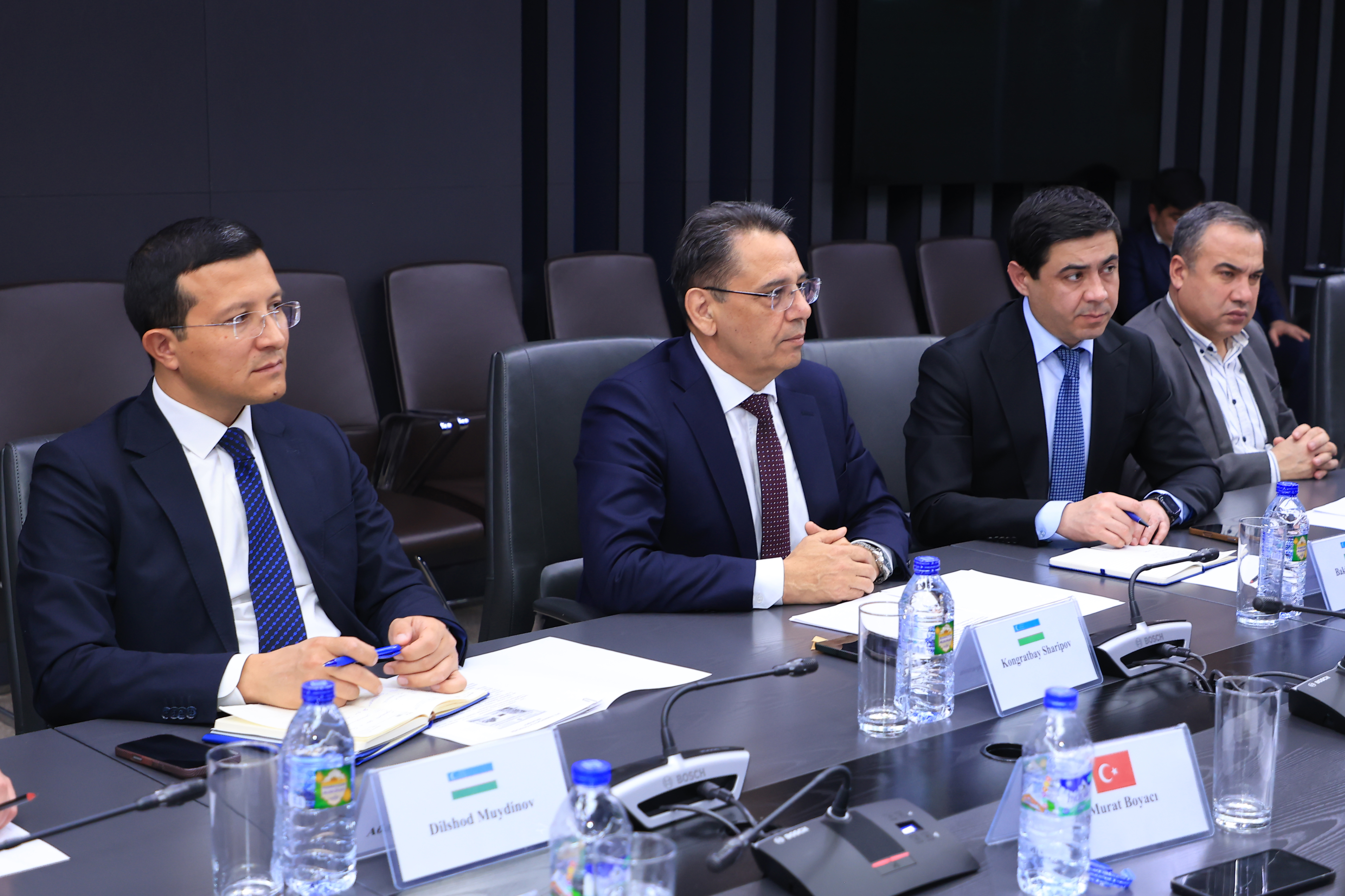 TURKIYANING EGE UNIVERSITETI DELEGATSIYASI BILAN HAMKORLIK MASALALARI MUHOKAMA QILINDI