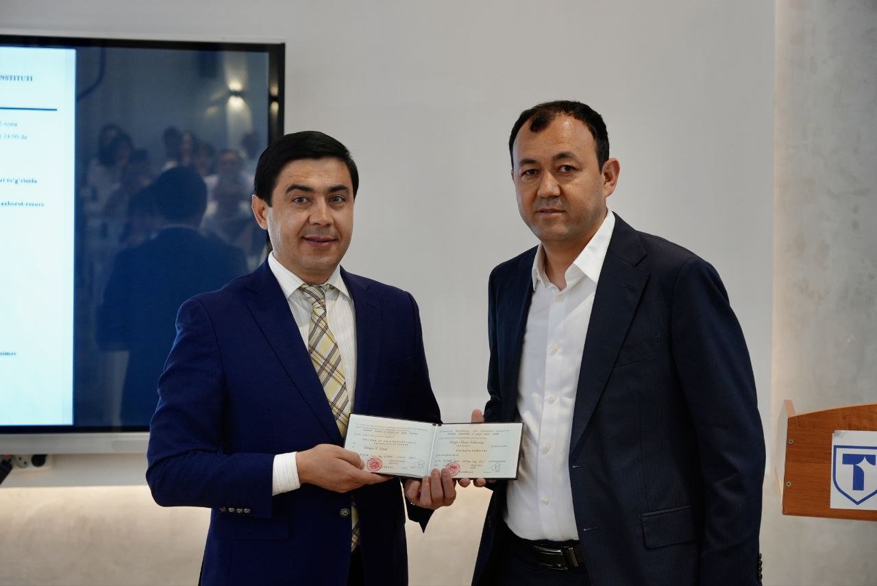 Professorlik va dotsentlik unvonlari topshirildi