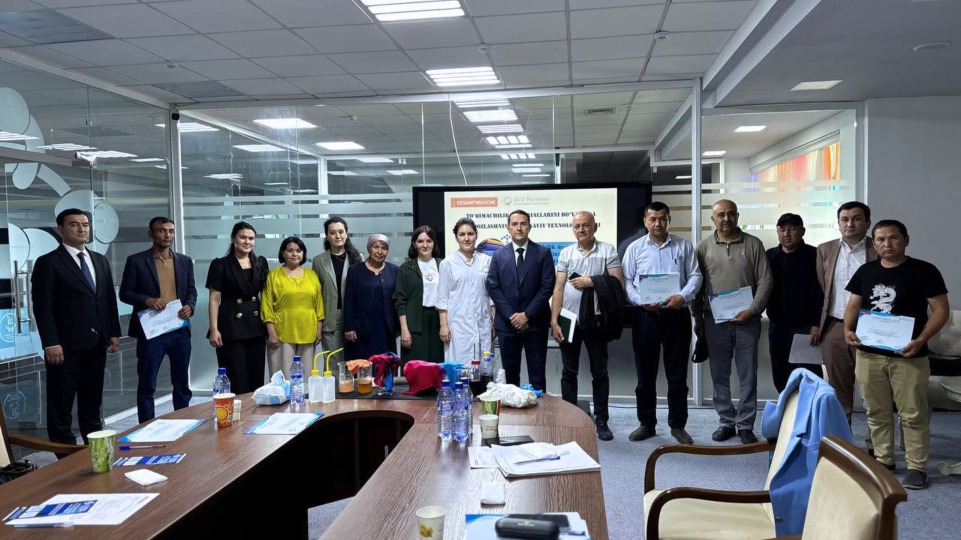 QARSHIDA TO‘QIMACHILIK TEXNOLOGIYALARIGA BAG‘ISHLANGAN SEMINAR-TRENING O‘TKAZILDI