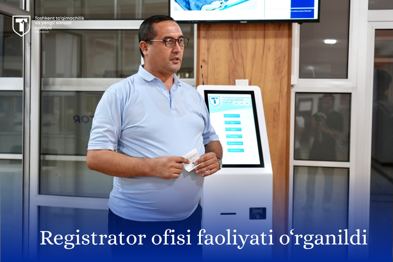 Registrator ofisi faoliyati o‘rganildi