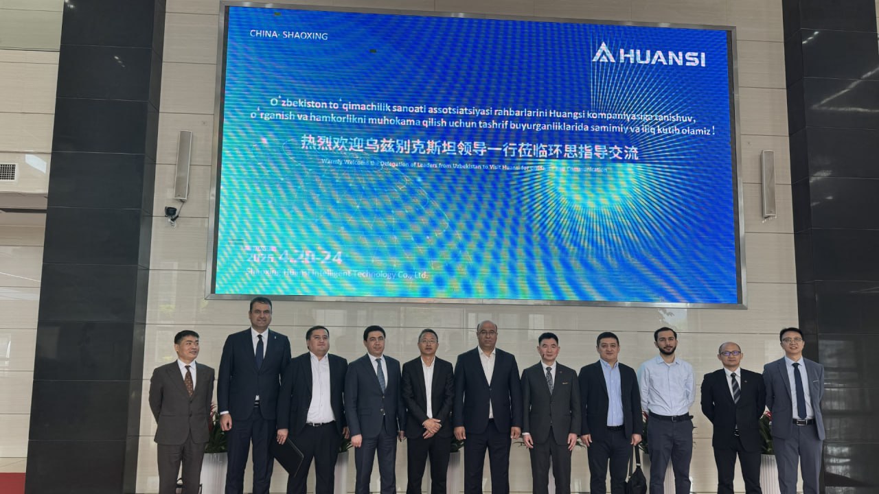 HUANSI KOMPANIYASI BILAN O’ZARO MULOQOT YANGI BOSQICHDA DAVOM ETMOQDA