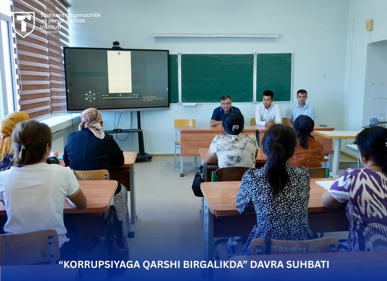 “Korrupsiyaga qarshi birgalikda” davra suhbati