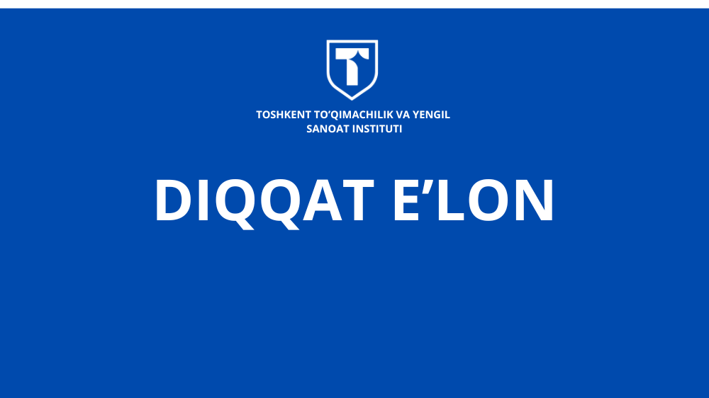 🎓 TTYSI STUDENTS’ PROJECTS HUB LOYIHASIGA RASMAN START BERILDI!