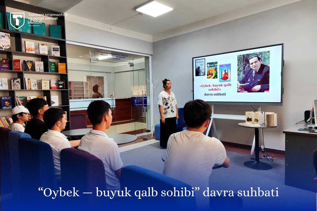 “Oybek — buyuk qalb sohibi” davra suhbati