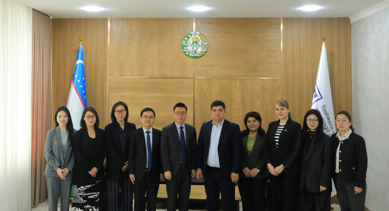 SHANXAY NASHRIYOT VA BOSMA ISHI KOLLEJI VAKILLARI BILAN UCHRASHUV BO‘LIB O‘TDI