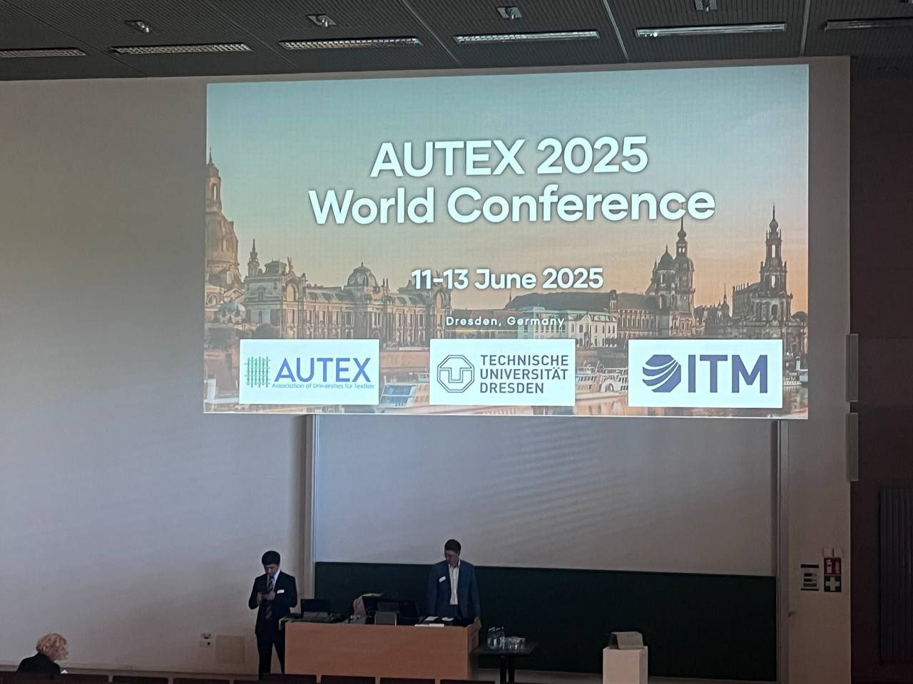 TTYSI vakillari AUTEX xalqaro konferensiyasida muvaffaqiyatli ishtirok etishmoqda