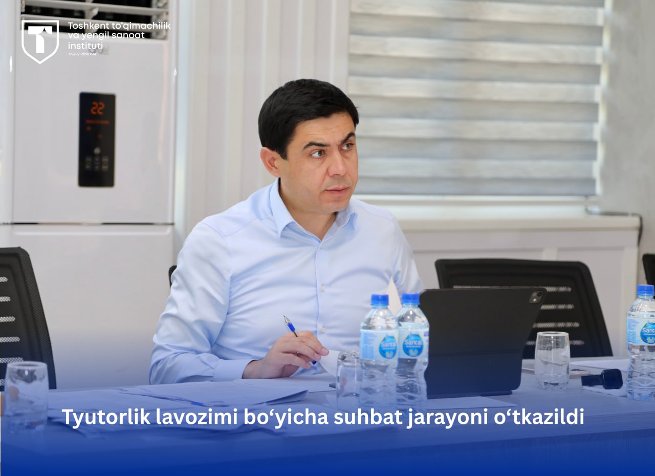 Tyutorlik lavozimi bo‘yicha suhbat jarayoni o‘tkazildi