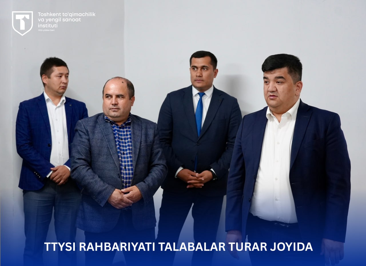 TTYSI rahbariyati talabalar turar joyida