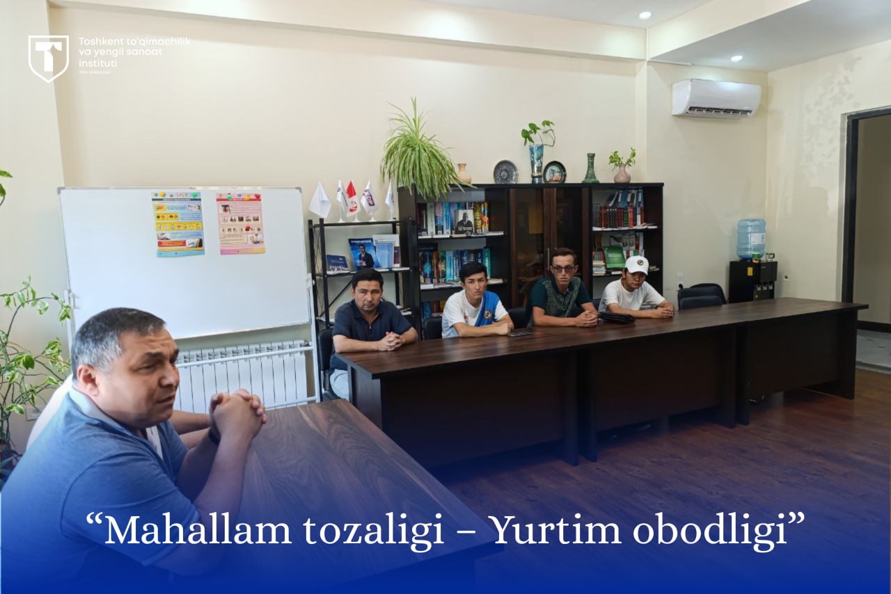 “Mahallam tozaligi – Yurtim obodligi”